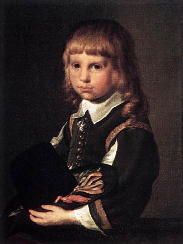 CODDE, Pieter Portrait of a Child dfg Sweden oil painting art